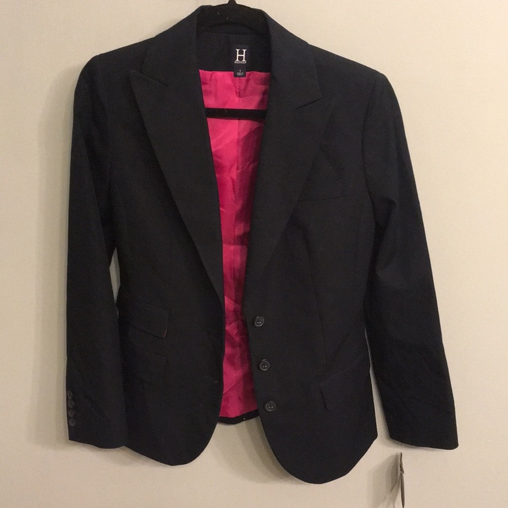 NWT size 4 Hilfiger navy blazer